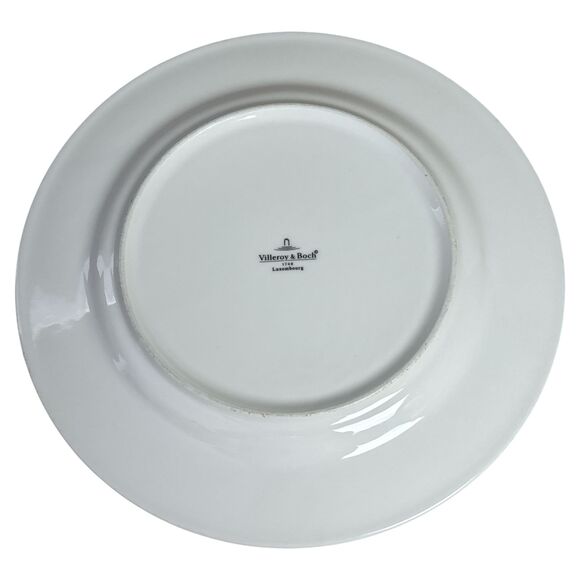 Villeroy & Boch Luxembourg ’Bonjour’ Polka Dot Dinner Plates 10.5" Set of 2 - Picture 5 of 6